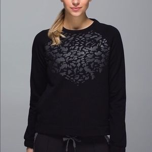 Lululemon Snapshot Leopard Sweatshirt